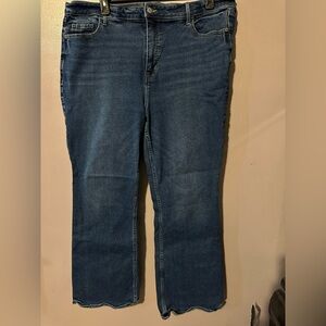 Old Navy Size 20 Higher High-Rise Flare Stretch Jeans